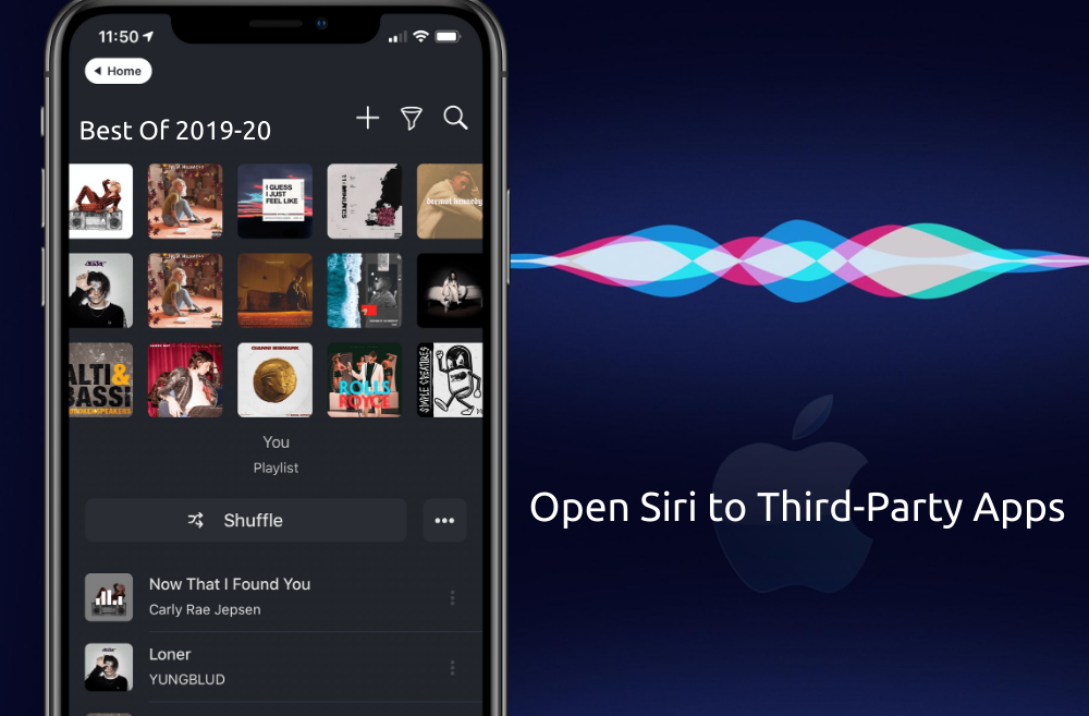 open siri to third party app